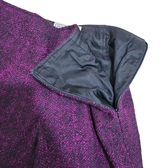 Carlisle Wool Blazer Pants Set Size 10 Purple Embroidered Asian Vintage Office - Picture 11 of 11